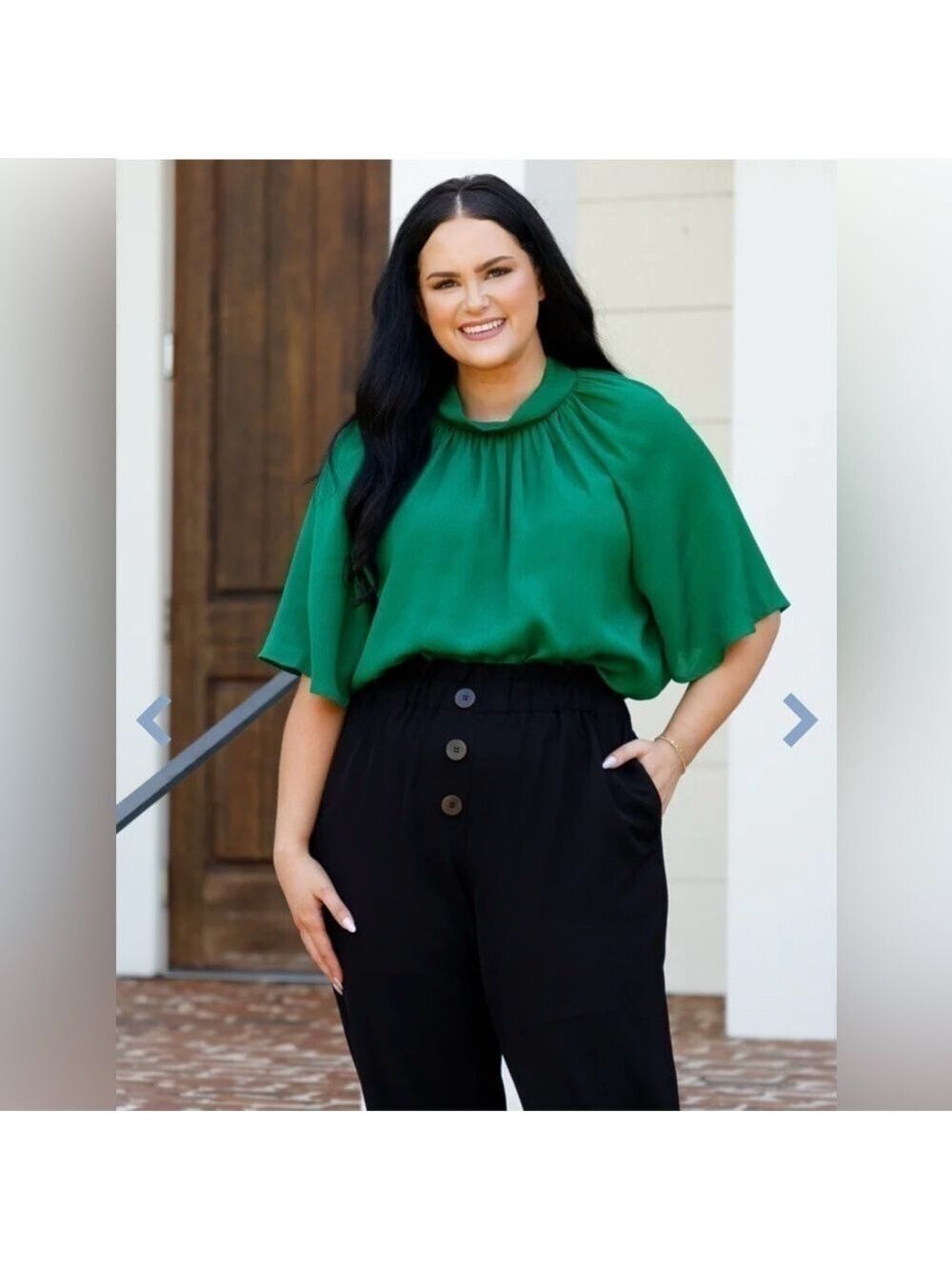 Chic Soul Top Royal Blue 2XL